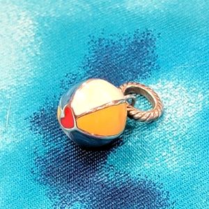 BRIGHTON RETIRED BEACH BALL CHARM NWOT